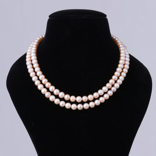 Flawless Layered Pearl Necklace