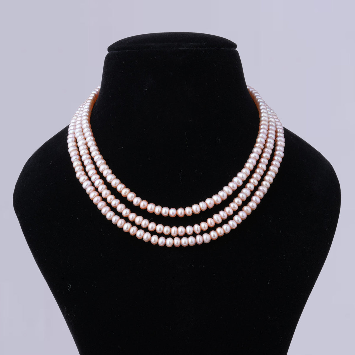 Grace Pink Pearl Necklace