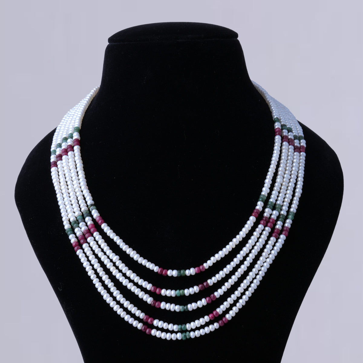 Kumudini Layered Pearl Necklace