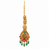 Padmakshi 22KT Gold Antique Maang Tikka