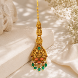 Padmakshi 22KT Gold Antique Maang Tikka