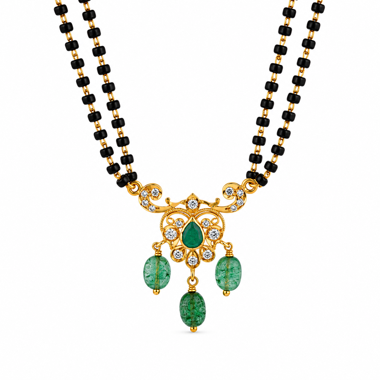 Panna Grace 22KT Gold Mangalsutra