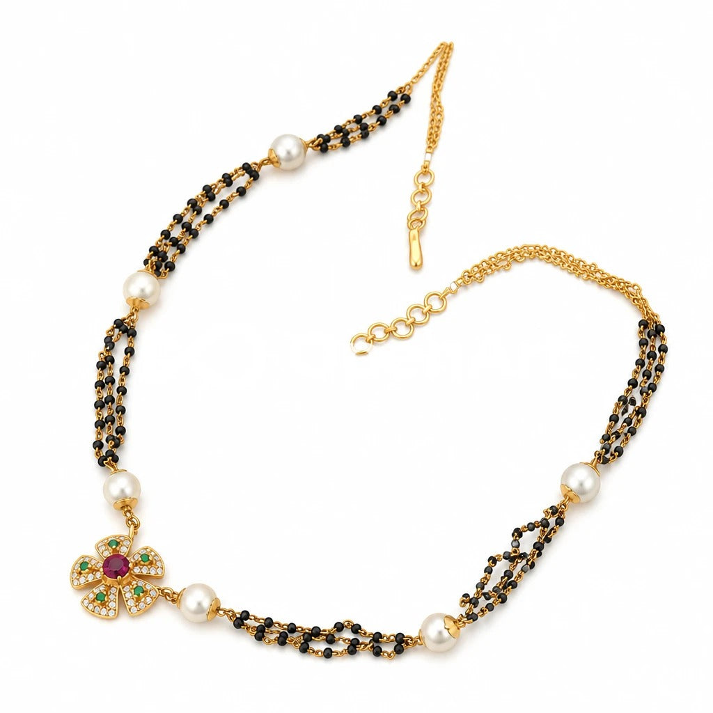 Parijat Glow 22KT Gold Mangalsutra