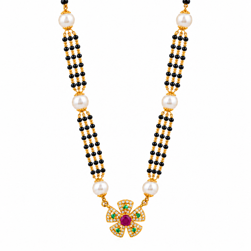 Parijat Glow 22KT Gold Mangalsutra