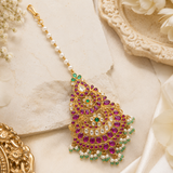 Parinika 22KT Gold Maang Tikka