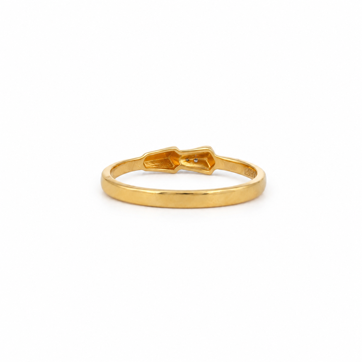 Pastel Arrowhead 22KT Gold Ring