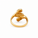 Pastel Riviera 22KT Gold Ring