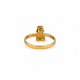 Petite Arctic 22KT Gold Ring