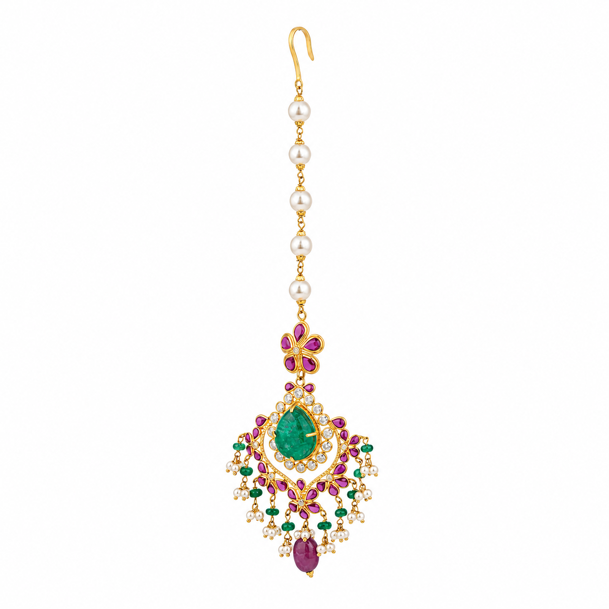 Ragini 22KT Gold Maang Tikka