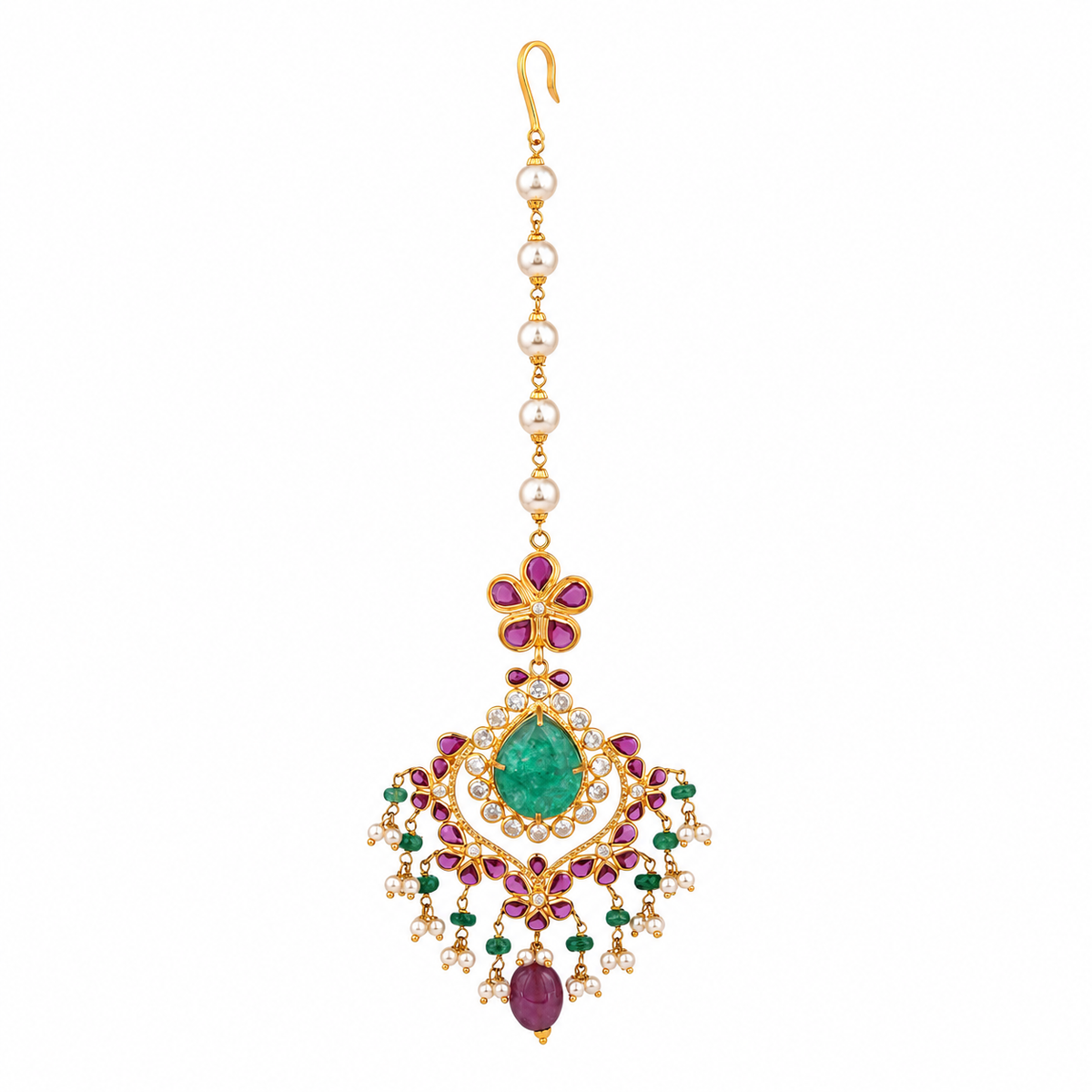 Ragini 22KT Gold Maang Tikka