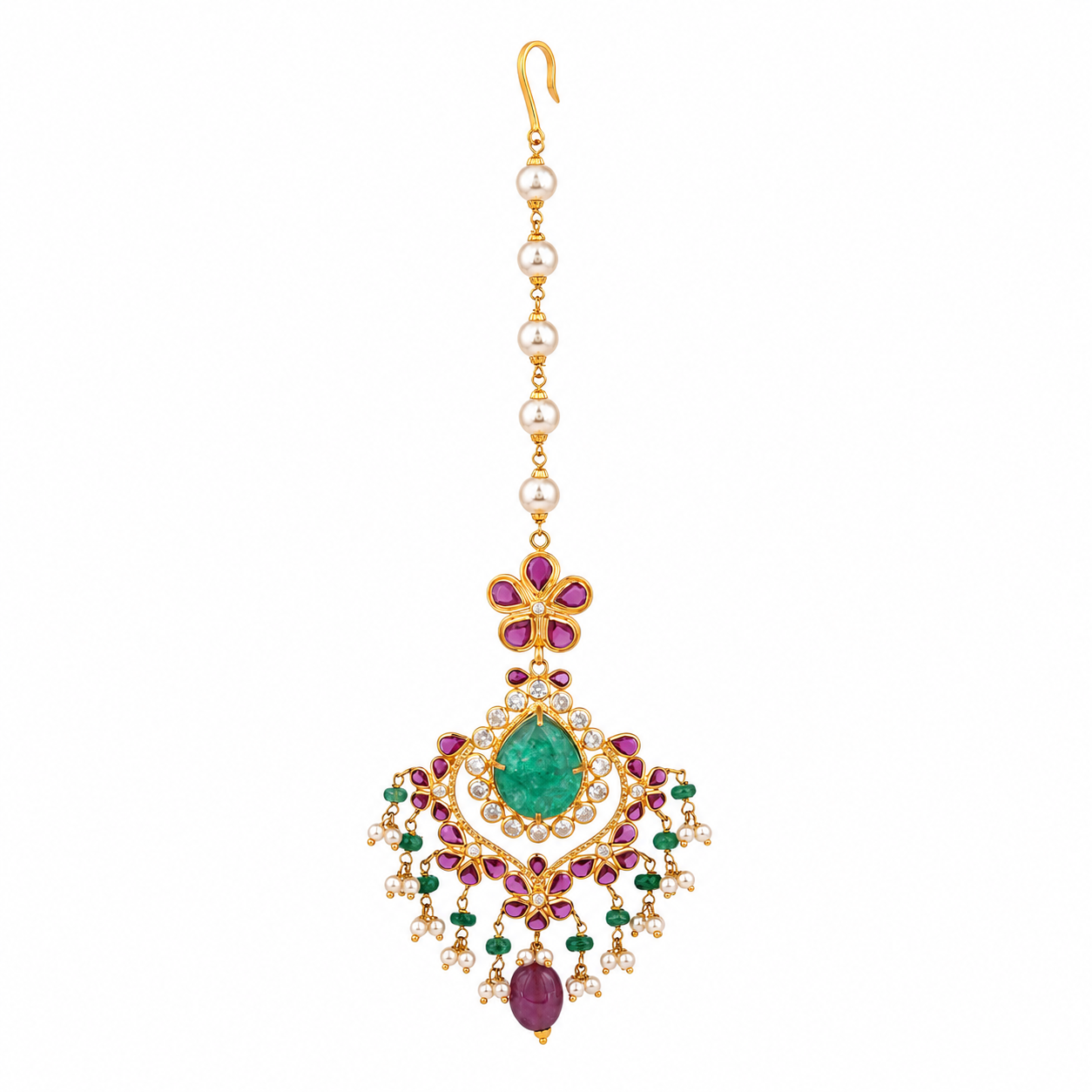 Ragini 22KT Gold Maang Tikka
