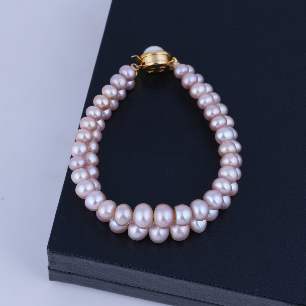 Rosaline 2-Layer Rosaline Pearl Bracelet