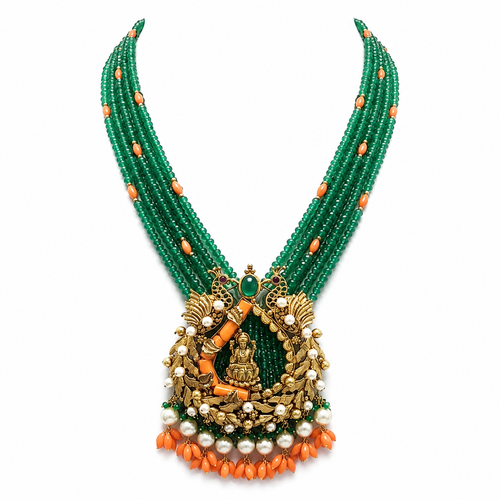 Semi Precious Short Necklace