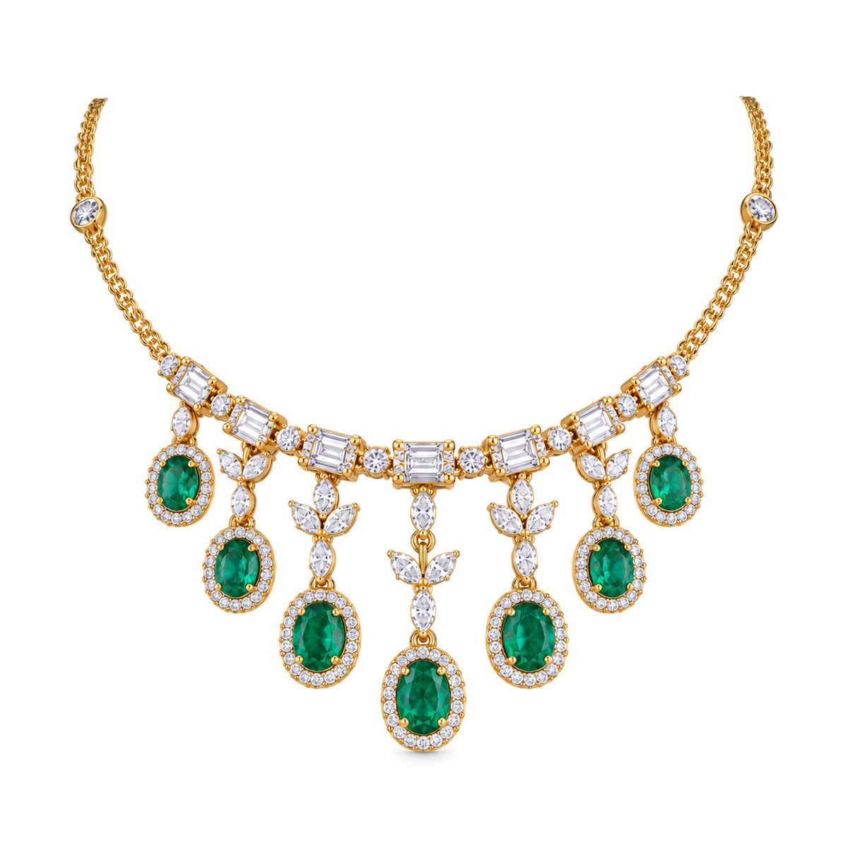 Gaurangi 18KT Gold Necklace