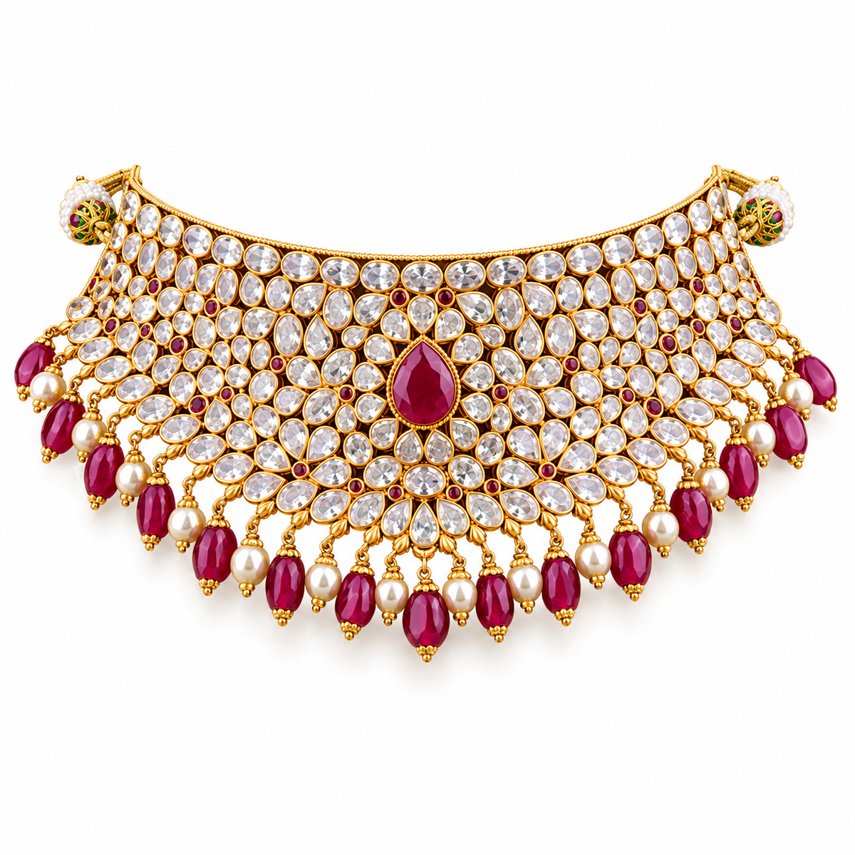 Mallika 22KT Gold Choker