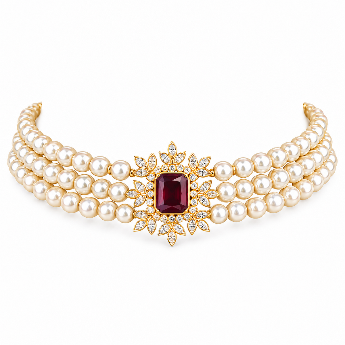 Vasudha 22KT Gold Choker