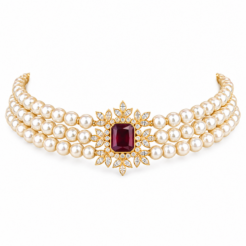Vasudha 22KT Gold Choker