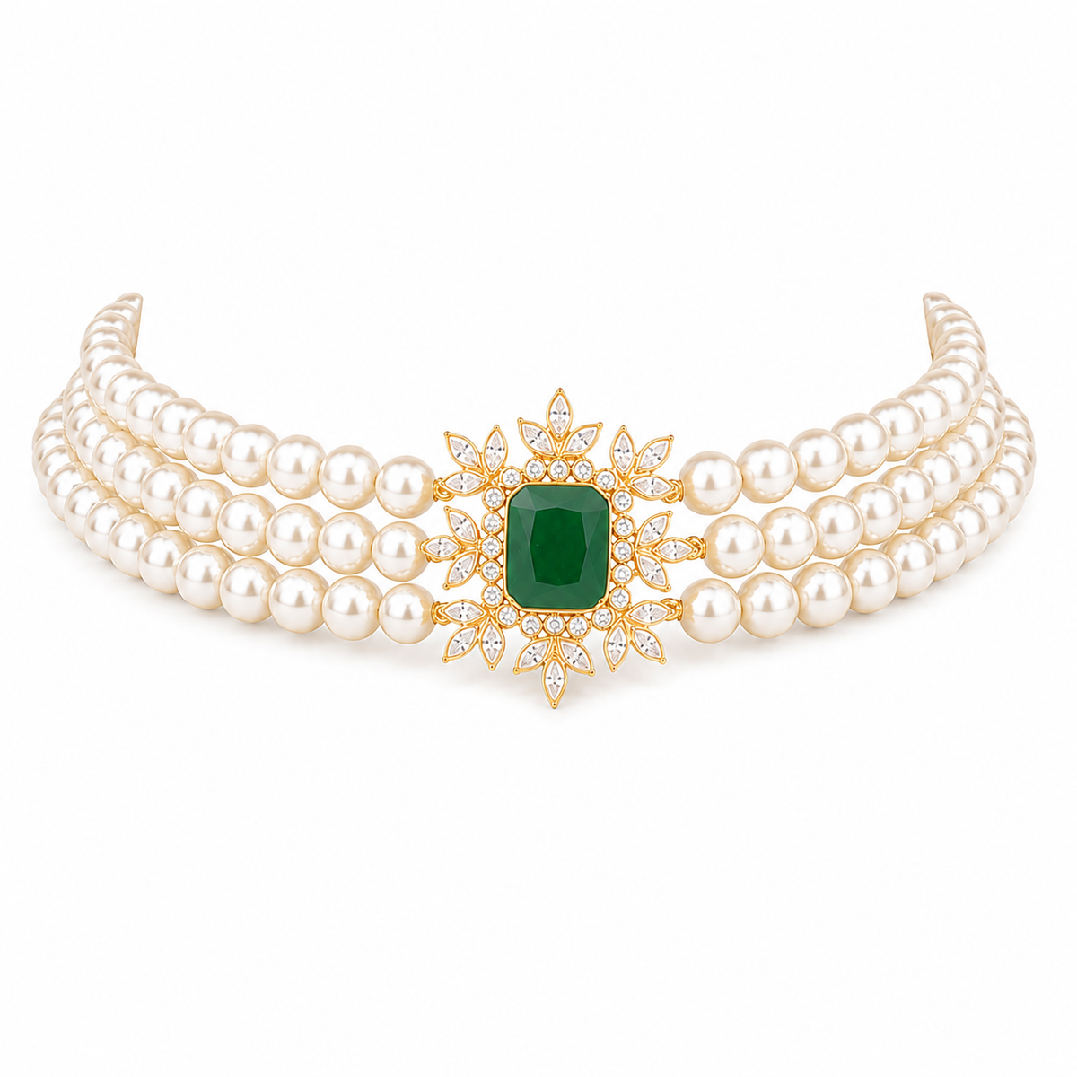 Jahnavi 22KT Gold Choker