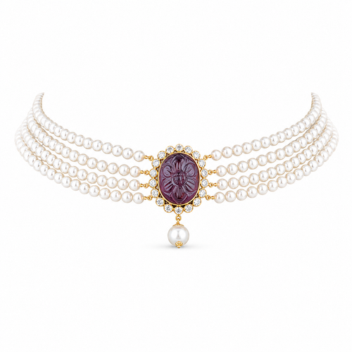 Nandita 22KT Gold Choker