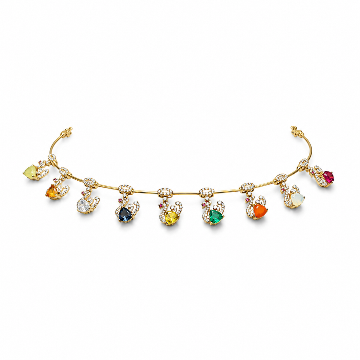 Semi Precious Kanti Necklace
