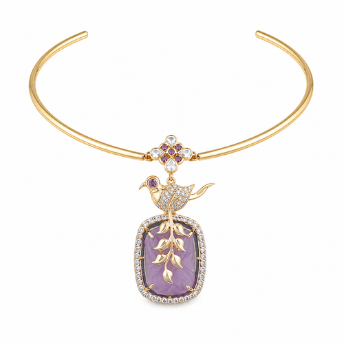 Semi Precious Kanti Necklace
