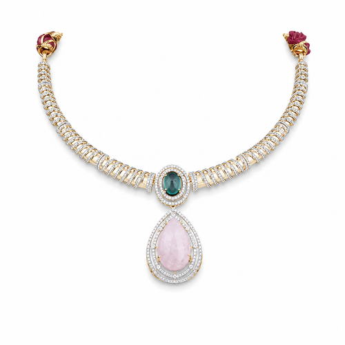 Semi Precious Kanti Necklace