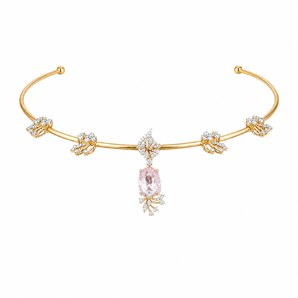 Semi Precious Kanti Necklace