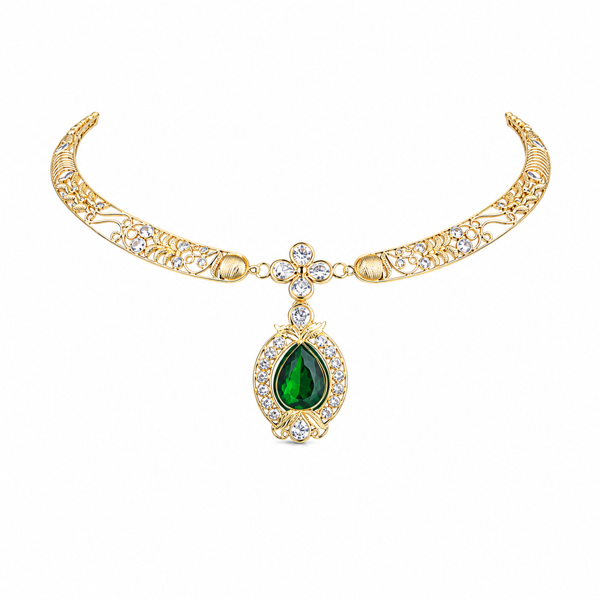 Semi Precious Kanti Necklace