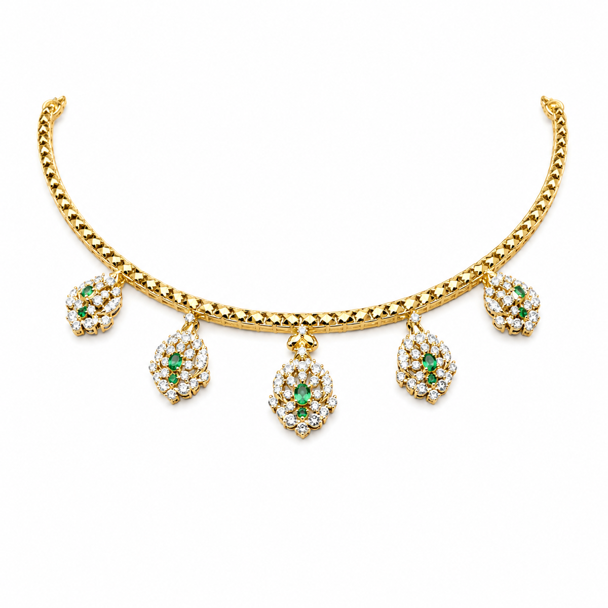 Semi Precious Kanti Necklace