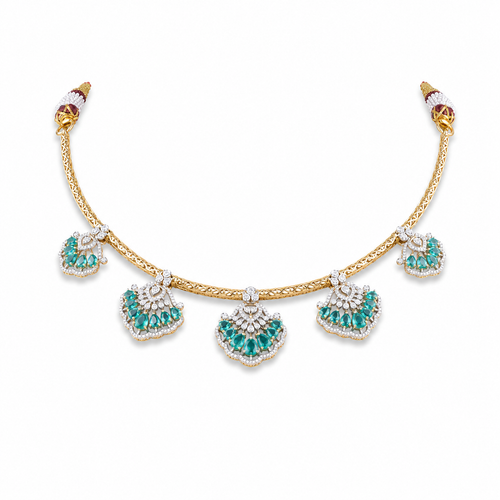 Semi Precious Kanti Necklace