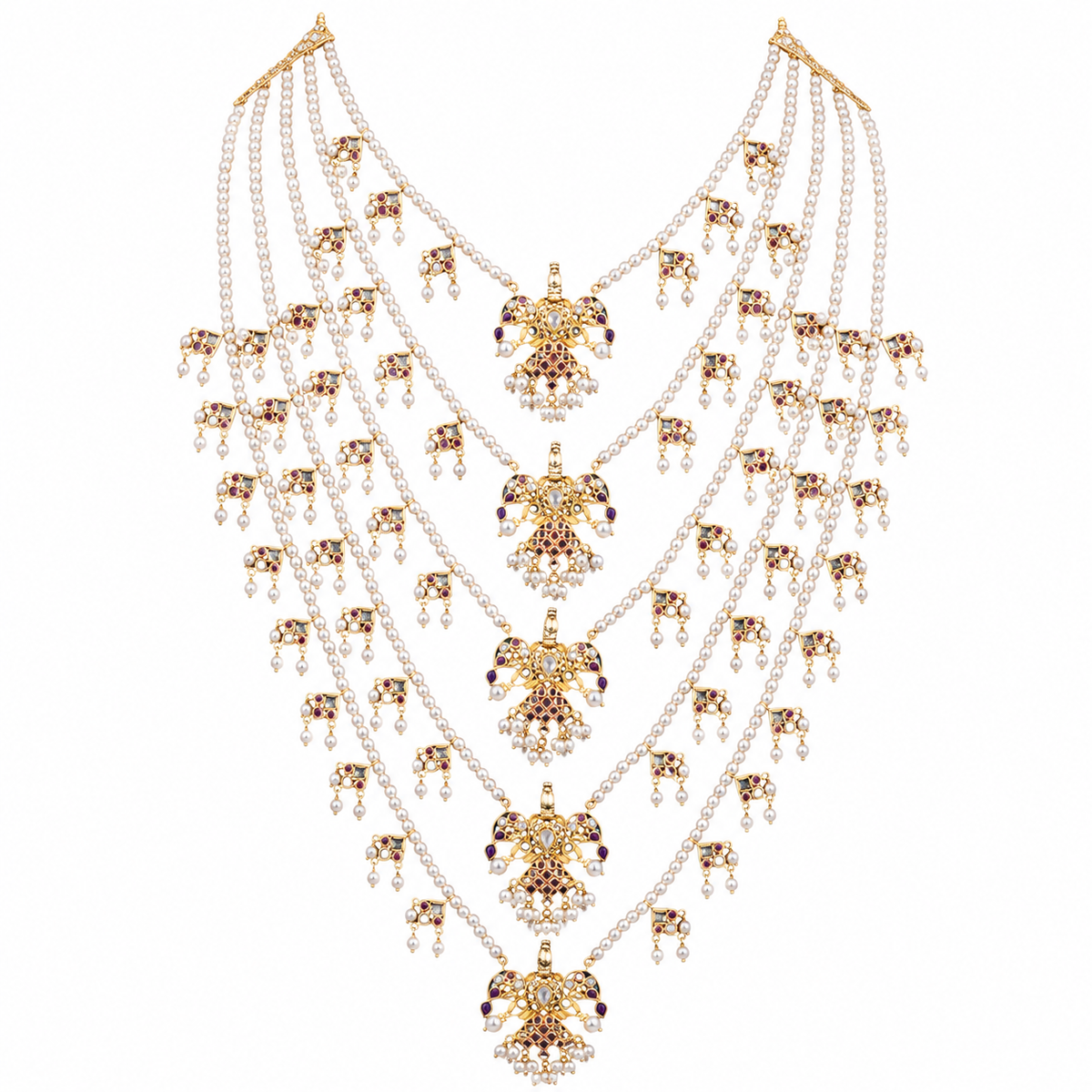 Semi Precious Long Necklace