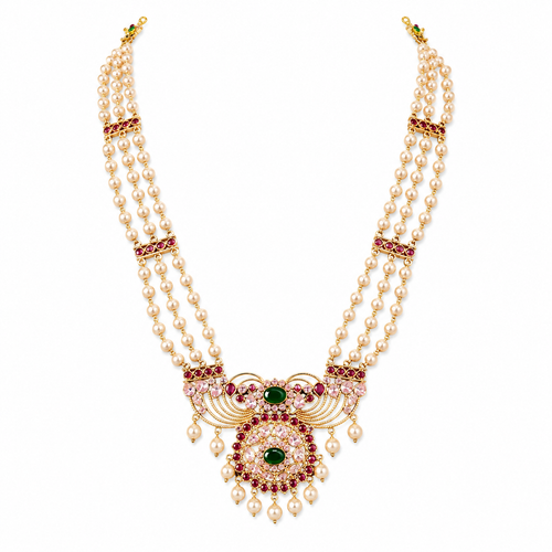 Semi Precious Long Necklace