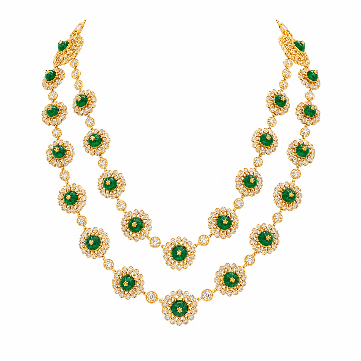 Semi Precious Long Necklace