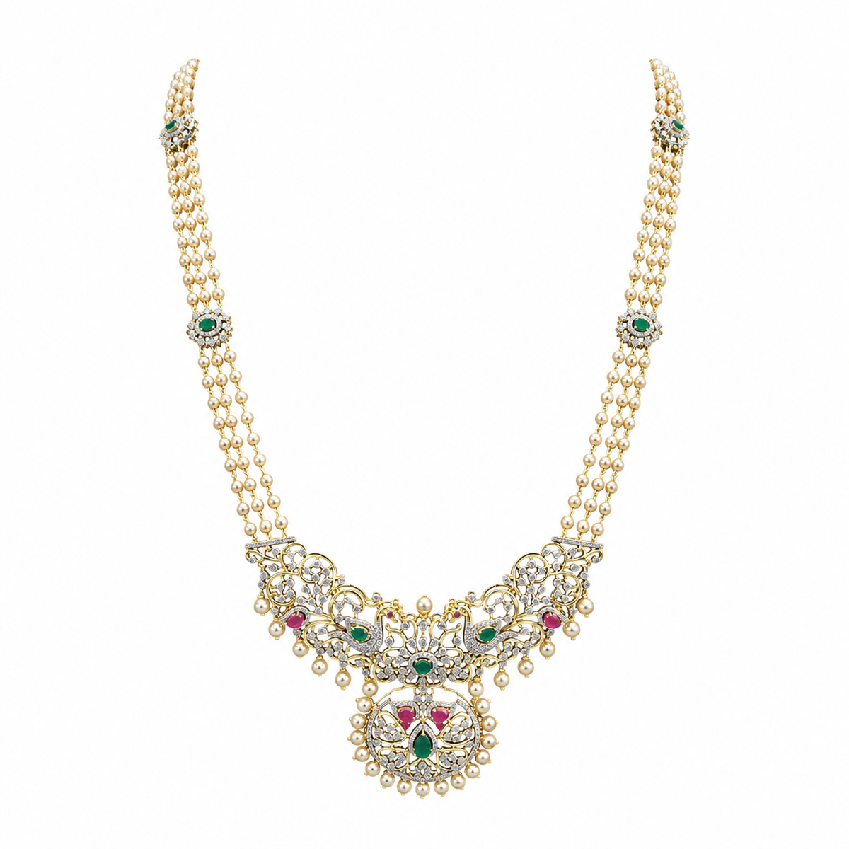 Gauravi 18KT Gold Necklace