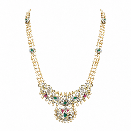 Semi Precious Long Necklace