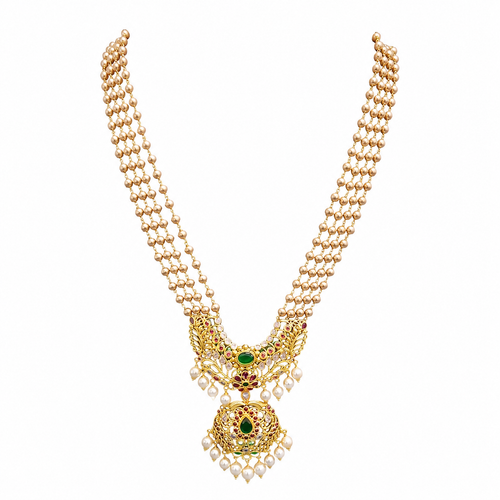 Semi Precious Long Necklace