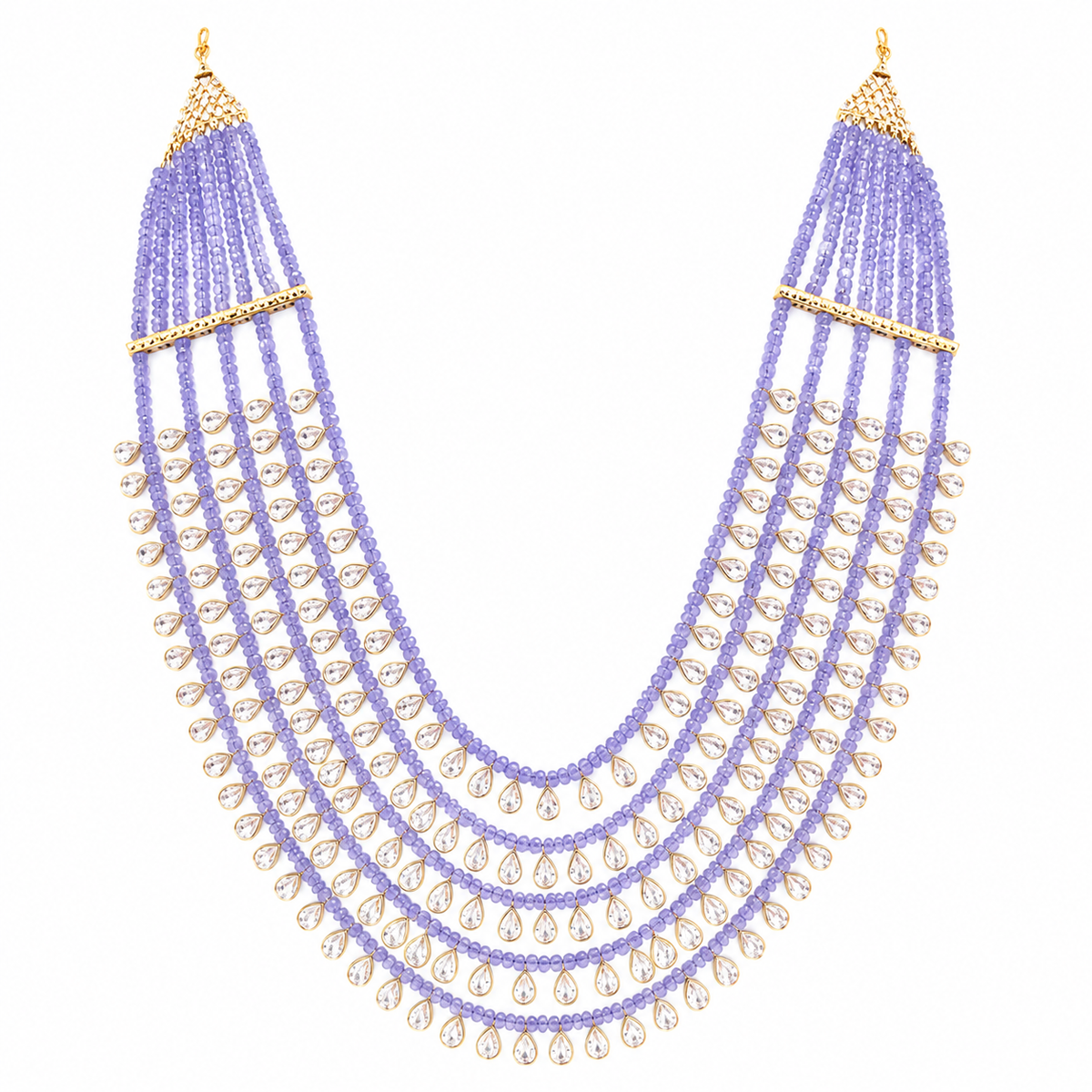 Semi Precious Beaded Necklace