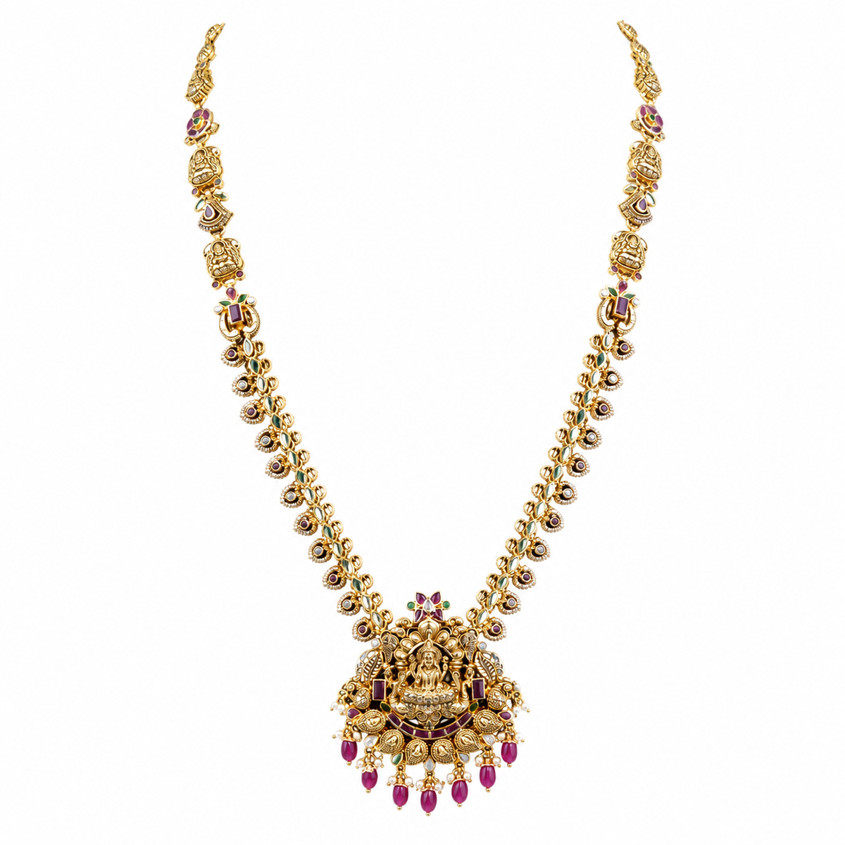 Semi Precious Long Necklace