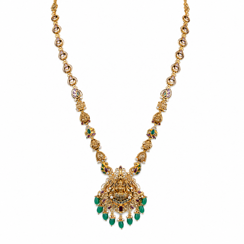 Semi Precious Long Necklace