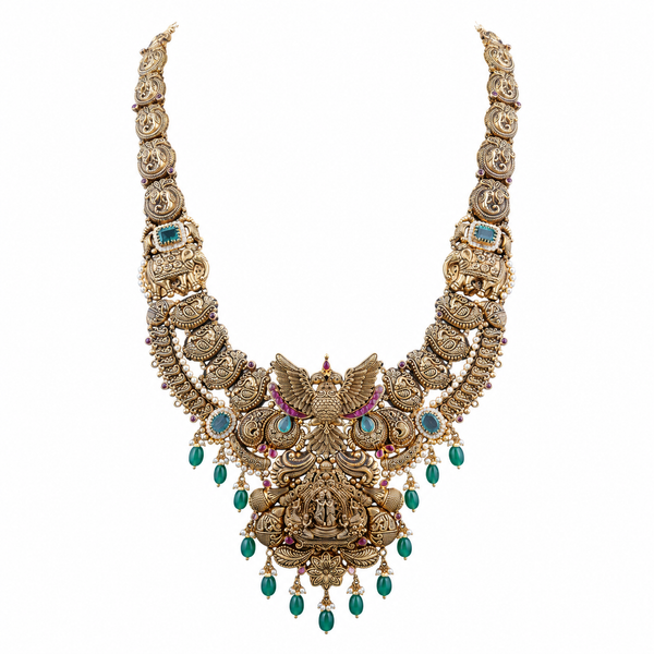 Namrata 22KT Gold Temple Necklace