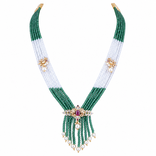 Semi Precious Beaded Necklace