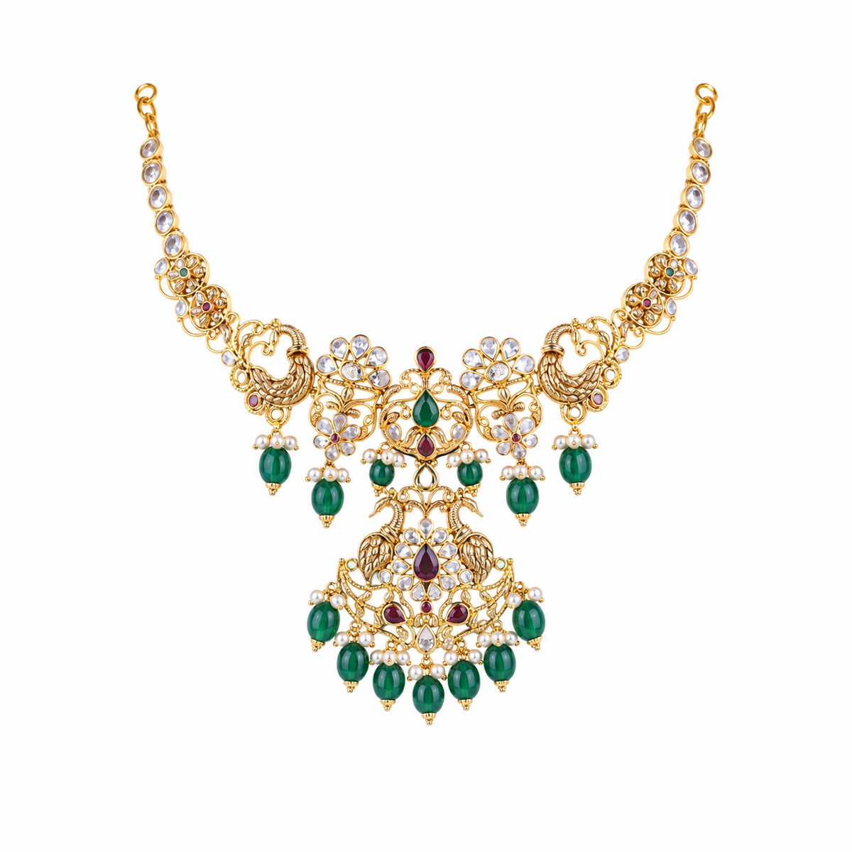 Semi Precious Short Necklace