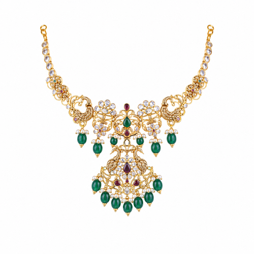 Semi Precious Short Necklace