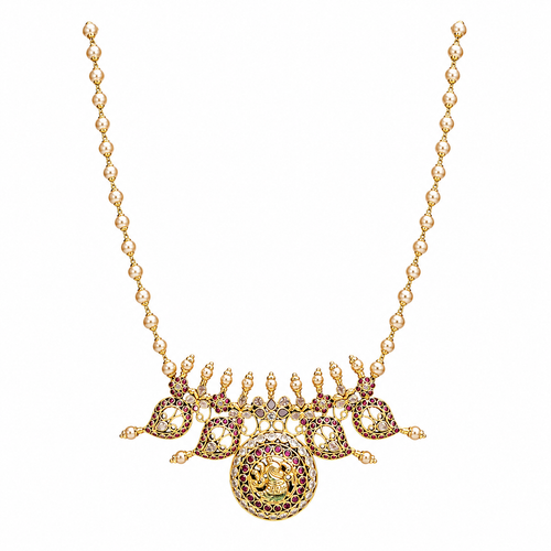 Semi Precious Beaded Necklace