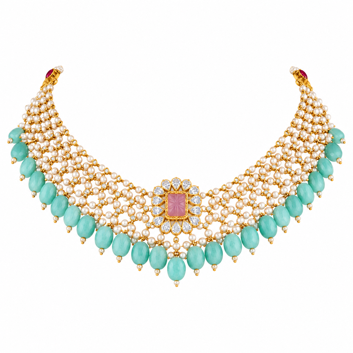 Aadhya 22KT Gold Necklace