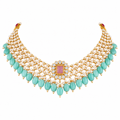 Aadhya 22KT Gold Necklace