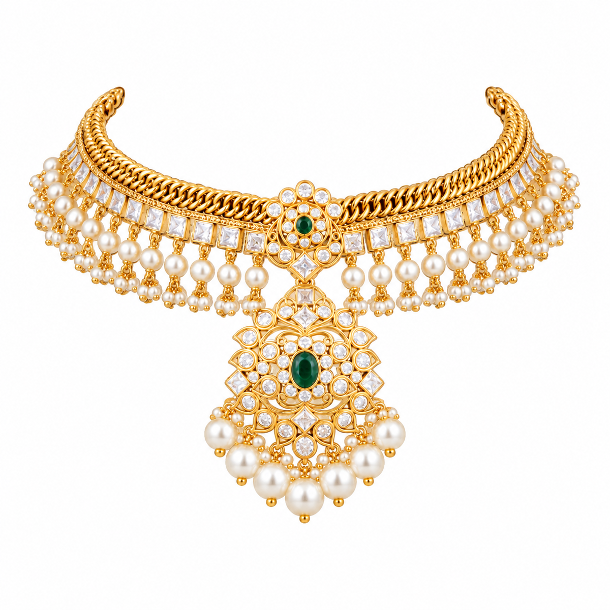 Yamini 22KT Gold Necklace