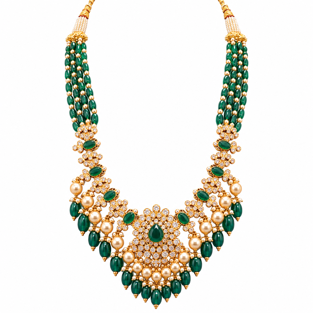 Jahnavi 22KT Gold Necklace