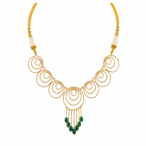 Semi Precious Short Necklace
