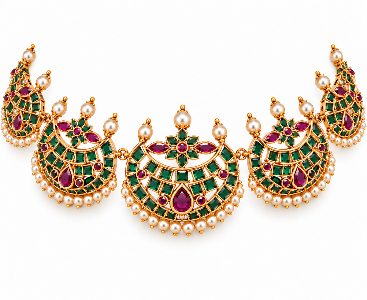 Zarqa Forest 22KT Gold Necklace